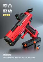 Juguete De Arma De Agua Raptor Launcher Shell Soft Bullet Gun Toy Para Juego Al Aire Libre Pistola De Pollo Manualmente Cargable Regalo De Navidad Para Niños Mayores De 6 Años - details 2