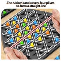 Juego De Ajedrez Triangular Educativo Juego De Puzle Para Mesa Juego Para 2-4 Jugadores Juego De Partido Educativo Para Niños Mayores De 7 Años - details 12