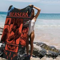 Toalla De Playa Berserk Anime Japonés Absorbente Y Suave Para Niños Regalo Ideal Para Viajes Camping Gimnasio Tamaño 30x60 Cm - details 7