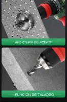 LYUWO Herramienta De Taladro Eléctrico Multifuncional Sin Escobillas Alta Torque Con Carga Doble Uso Clip Y Herramienta De Tornillería Incluye Batería - details 5