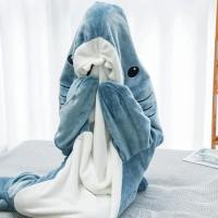 Manta De Buceo De Delfín Adulto Con Capucha Pijama De Peluche Caliente Divertido Homewear Manta De Invierno Pijama De Delfín - details 5