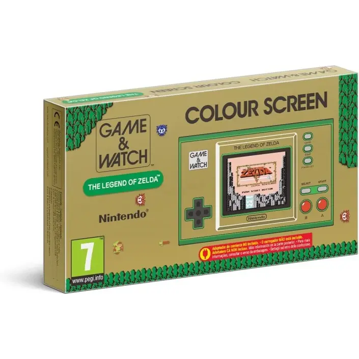Nintendo Videoconsola Game & Watch La Leyenda de Zelda Edición 35 Aniversario Estilo Retro - 1