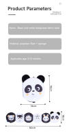 Libro De Tela Suave Para Bebé Juguete Educativo Sensorial Montessori Juguete Para Carrito De Paseo Y Cuna Regalos Para Recién Nacidos - details 11