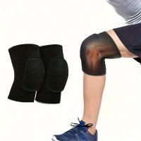 2pcs Almohadillas De Rodilla De Esponja Para Voleibol Danza Yoga Correr Ciclismo Entrenamientos Soporte De Rodilla - details 3