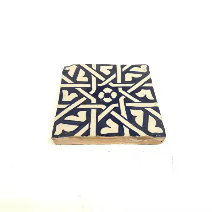 Azulejo marroquí de mosaico dibujado 10x10 - MOD 4 - 1