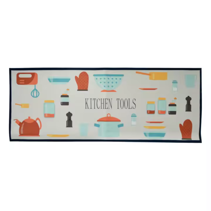 ALFOMBRA DE COCINA AMIKO MODELO CHEF CON MEDIDA 120X45 CM. - 1