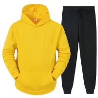 Traje De Deporte Casual Para Hombre 2024 OtoñoInvierno Conjunto De Sudadera Con Capucha Y Pantalones De Alta Calidad Tendencia 2 Piezas Para Uso Diario Y Running - details 8