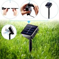 Guirnaldas de Luces LED Solar para Navidad de cable Verde - 8 funciones; Ideal para decorar árboles tanto en interiores como exteriores - Kmt Style - details 5