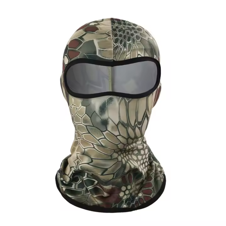 Gorra Táctica de Camuflaje Balaclava Máscara de Cara Completa para Juegos de Mesa CP Militar Caza Bicicleta Ciclismo Ejército Multicam Bandana Cuello Gaiter para Hombres - 1