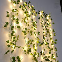 Luces De LED En Hojas Artificiales Para Decoración De Navidad Y Bodas Guirnalda Para Jardín Patio Fiesta Exterior Del Hogar - details 1