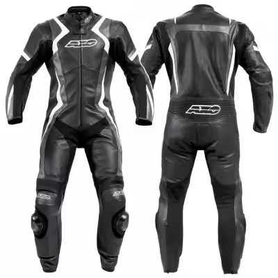 MONO AXO MG4 HOMBRE 1 PIEZA NEGRO / BLANCO - 1