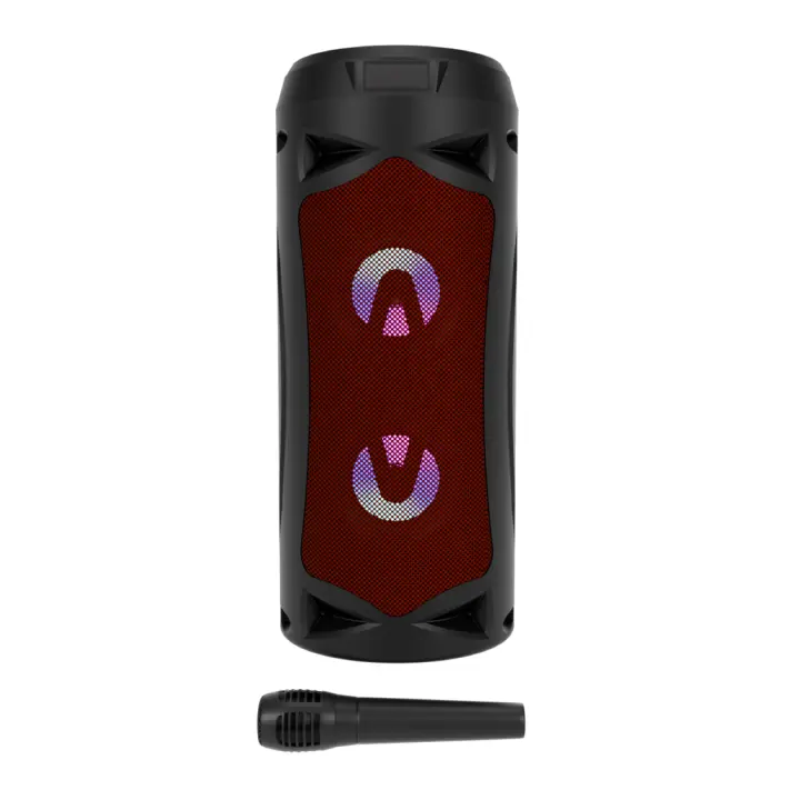 LIFA Altavoz de Bluetooth grande portátil con micrófono de karaoke, reproductor de música MP3, Bluetooth, USB, Tarjeta SD, Jack 3.5mm, Radio FM M532 - 1