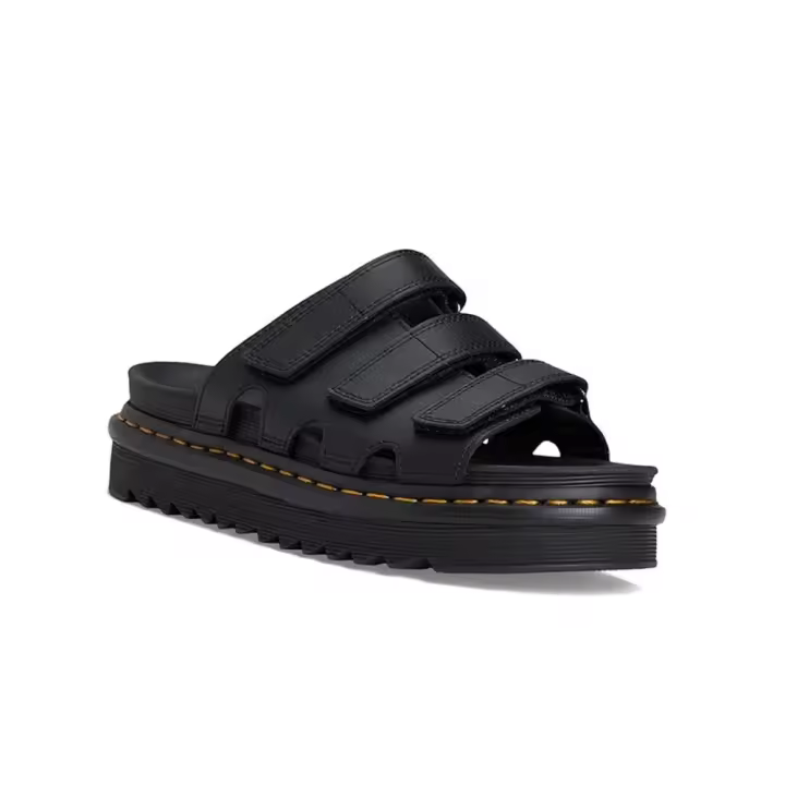Sandalias Planas Dr. Martens Raine Mujer Negro - 1