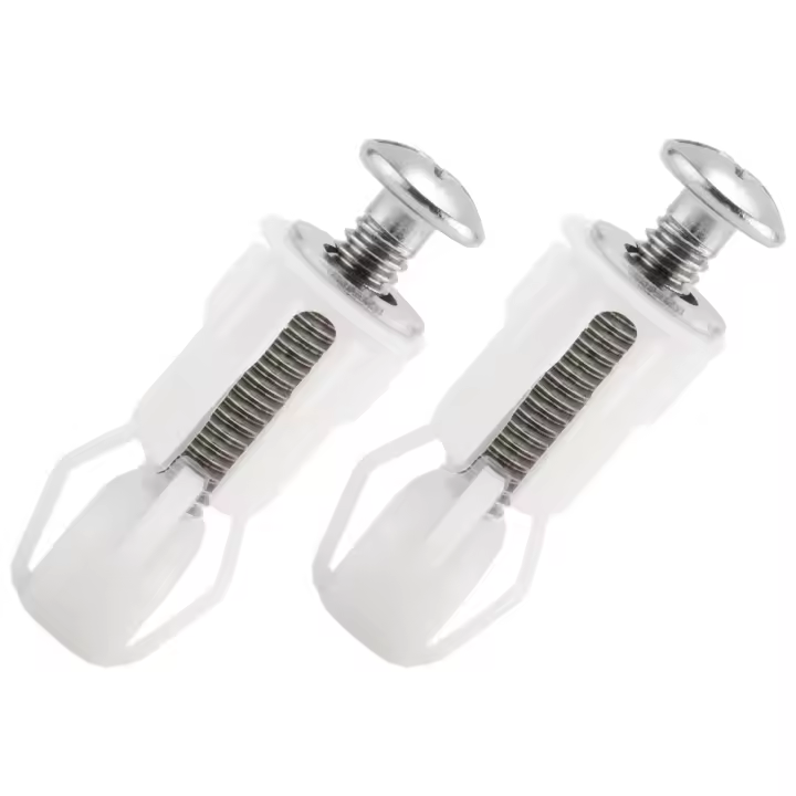 Tornillos de Fijación Superior de Acero Inoxidable Clavos de Cubierta de Inodoro para Partes de Reemplazo - 1