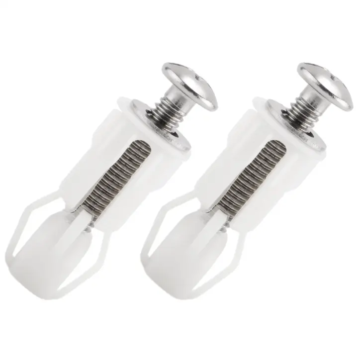 Tornillos de Fijación Superior de Acero Inoxidable Clavos de Cubierta de Inodoro para Partes de Reemplazo - 1