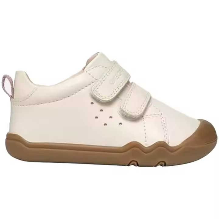 Zapatillas Geox Steppieup A - Nappa Niño Blanco Roto - 1