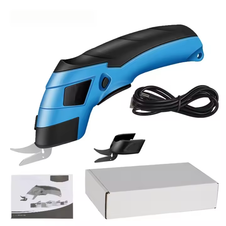 Tijeras Eléctricas Sin Cable Para Costura USB Carga Adecuadas Para Cortar Algodón Tela Cuero Y Otros Material Marca Scimaker - 1