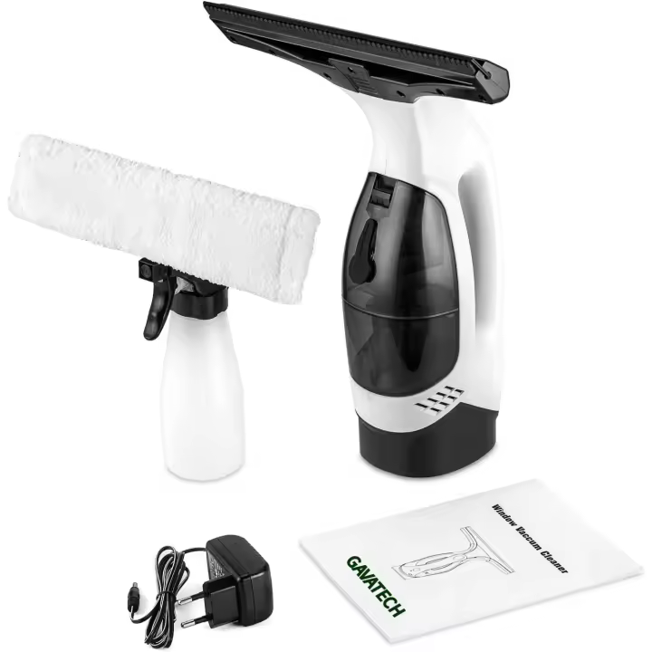 GAVATECH WC01 – Limpia Cristales Eléctrico Inalámbrico, Batería 2200 mAh, Depósito de 200ml, Potencia 7.4Wh, Ligero 1.2kg. - 1