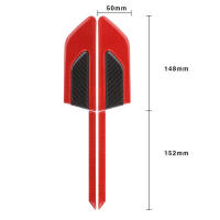 2PCS Etiquetas Reflectorivas Para Coche Advertencia Lateral Protección De Puertas Antigolpes Y Antisecado Bandas Reflectantes - details 7