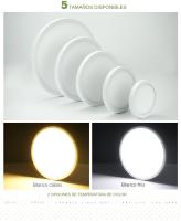 Luz De Techo LED Ultrafina 2.2CM Panel Decorativo Energía Ahorradora Sin Parpadeo 6W 9W 13W 18W 24W Para Dormitorio Habitación - details 2