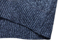 Chaqueta De Lana Gruesa Para Hombre Otoño Invierno Azul Claro Manga Larga Cierre Completo Cardigan De Fleece Talla Grande Ropa Casual - details 15