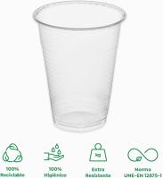 Start Electric | Vasos de Plástico Desechables Resistentes - Polipropileno Transparente - 60/100/270 Unid. - Capacidades de 220 cc y 1000 cc - Ideales para Fiestas, Eventos y Celebraciones | Marca Maxi Products - details 1