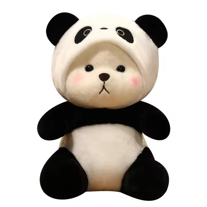 Muñeco De Peluche Oso Polarizable 26cm Suave Y Lindo Animal De Dibujos Animados Regalo De Cumpleaños O Navidad Para Niños Y Adultos - 1