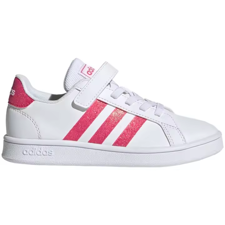 Zapatillas Adidas Grand Court para niños unisex en color blanco - 1