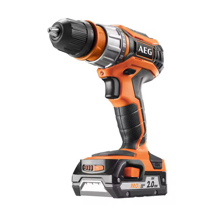Taladro Atornillador Compacto 18V AEG - Carga Rápida - Velocidad Variable - 1