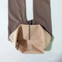 Leggings De Fleece Gruesa Para Mujer Pantimedias De Cintura Elástica Ajustada Pantalones De Medias Hosiery Solids - details 2