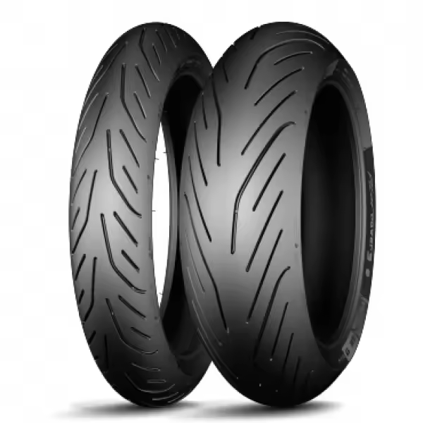 Michelin Neumático De Moto 190/55 Zr17 75W Pilot Power 3 - Alto Rendimiento - 1