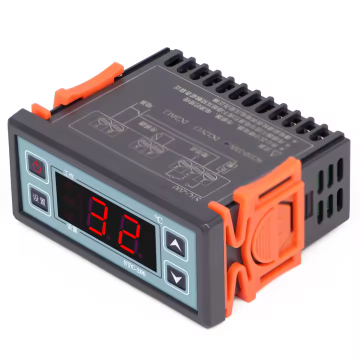 Controlador De Temperatura Digital STC-200 Con Refrigeración Y Calentamiento Lectura De Datos AC220V Para Uso Doméstico - 1