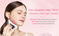 Masajeador Facial Eléctrico 4 En 1 Con Calentamiento Y Vibración Herramientas De Scraping Facial Antiarrugas Levantamiento De Pecho Doble Dispositivo De Cuidado De La Piel - details 4