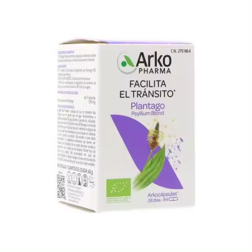 Arkocapsulas Plantago 84 Caps Arkopharma - 1