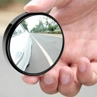 Espejo Auxiliar De Retrovisor Para Coche 360° Grados Ajustable Amplio Ángulo Convexo Marco Redondo Para Detectar Zonas De Sombra - details 4