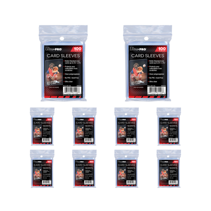 FUNDAS 1000 SLEEVE REGULAR ULTRA PRO TCG ACCESORIOS PARA CARTAS DE POKEMON Y ONE PIECE