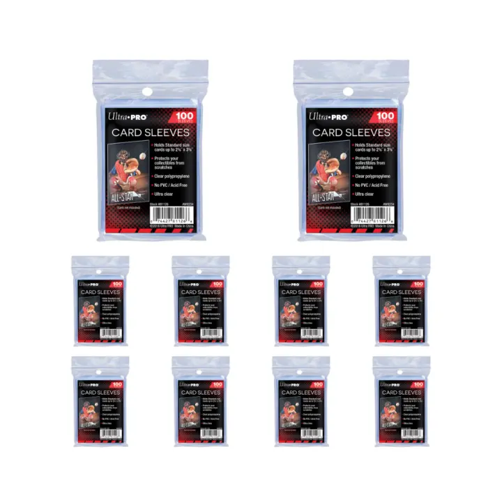 FUNDAS 1000 SLEEVE REGULAR ULTRA PRO TCG ACCESORIOS PARA CARTAS DE POKEMON Y ONE PIECE - 1