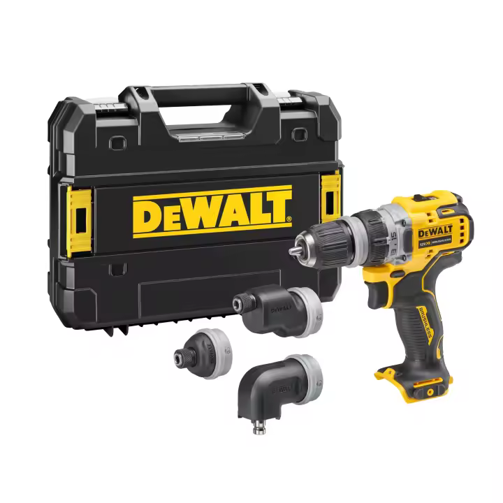 Dewalt DCD703NT-XJ Taladro Atornillador Multi Cabezal sin escobillas XR 12V sin batería/cargador - 1