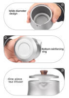 Tiartisan Kettle De Titanio Ligera Para Camping Y Senderismo Equipamiento Portátil Antisalpicaduras Doble Capa Mini Tetera - details 7