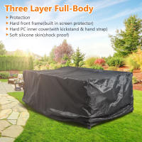Cubierta Protectora Para Muebles De Jardín Y Terraza 210D Impermeable Cubierta De Polvo Para Sofá Silla Rain Y Snow Estilo Sólido - details 5