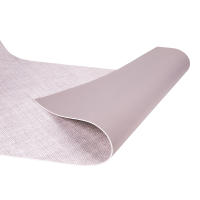Cofan Rollo de Alfombra Vinílica Semirrígida con Diseño Digital · Estampado Jaspeado en Gris Claro · Impermeable, Antimanchas y Resistente · Medidas del rollo: 52 cm x 20 m - details 0