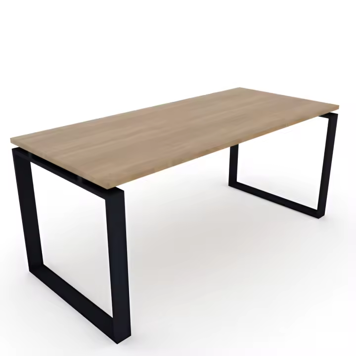 OFICIT Mesa de Escritorio en Color Olmo para Estudio Trabajo Despacho Oficina - 1