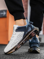 Zapatos De Moda Para Hombre Transpirables Y Versátiles Zapatillas Casuales Con Suela De Goma Antideslizante Y Cómodas Para Exterior Sin Capa Metálica Talla Verdadera - details 7