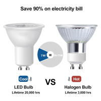 Bombilla LED GU10 5W Brillo Supremo 2700K Sin Parpadeos Para Ceilings Y Ventiladores De Hogar Reemplaza Lámparas Halógenas De 50W AC100-265V - details 3