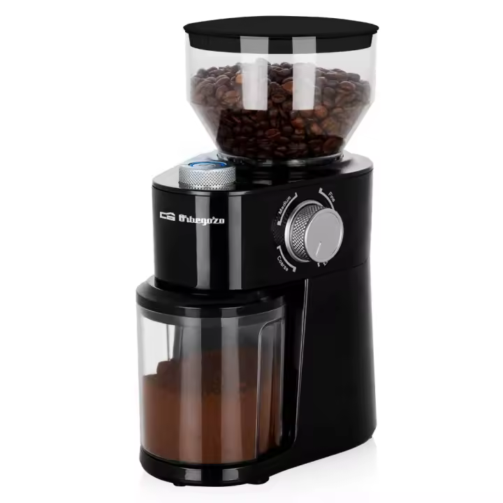 ORBEGOZO MOLINILLO DE CAFÉ MO 3400, MUELE DE 2 A 12 TAZAS, 200W, BPA FREE, DOBLE SISTEMA DE SUGURIDAD. - 1