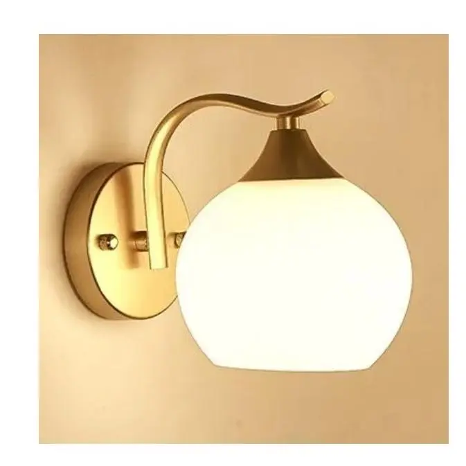 APLIQUE DE PARED CASQUILLO E27 DORADO - 1