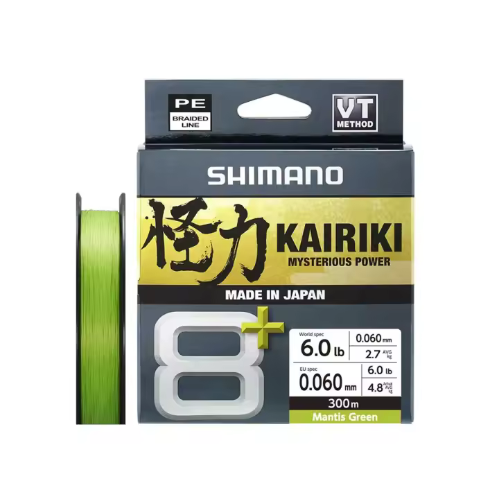 Shimano Fishing Línea Trenzada Line Kairiki 8+ 300 M - 1