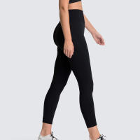 Leggings De Yoga Sin Costuras Para Mujer Levantador De Glúteos Deportivos De Fitness Y Gimnasio Pantalones De Running Terciopelo De Nylon De Cintura Elástica - details 21