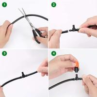 Kit De Riego Con Rojellones Automático Para Jardín 5M-20M Sistema De Mistificación Con Tubo PE 4/7 Y Conector - details 11