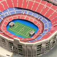 Feooe Estadio Camp Nou 3D DIY Puzle De Papel Modelo De Campo De Fútbol Juguete De Construcción Para Adolescentes Y Adultos - details 3